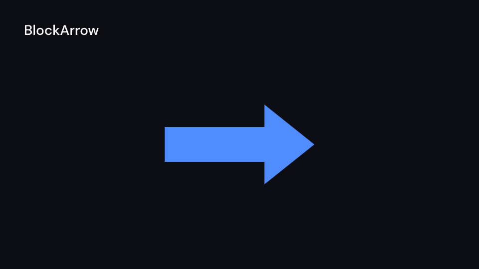 BlockArrow demo, first frame