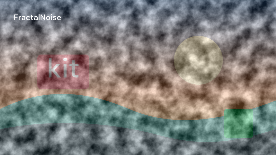 FractalNoise demo, first frame