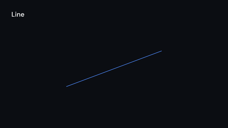 Line demo, first frame