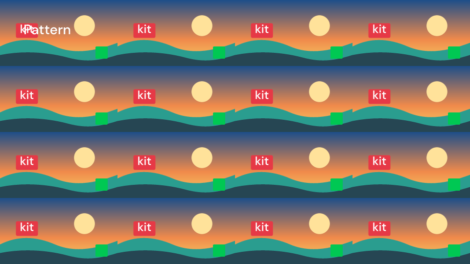 Pattern demo, first frame