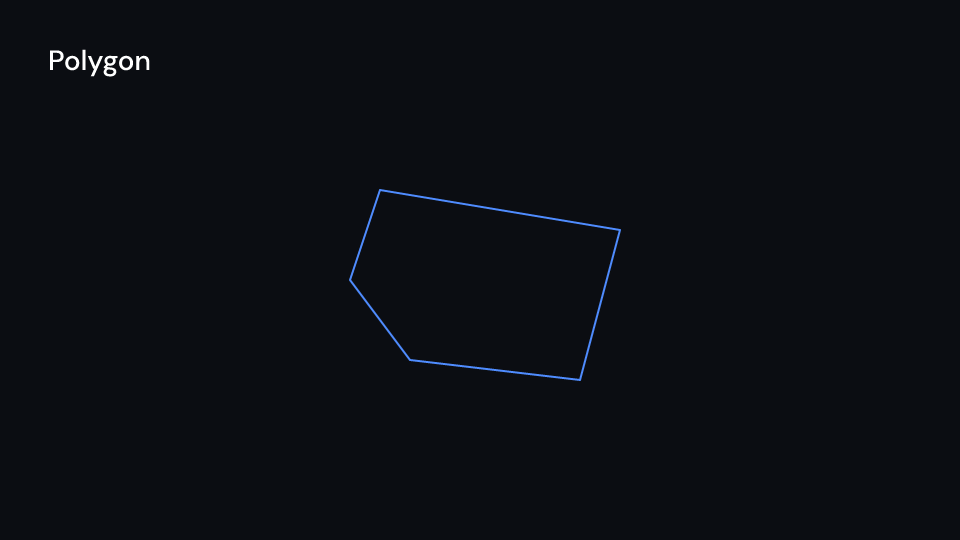 Polygon demo, first frame