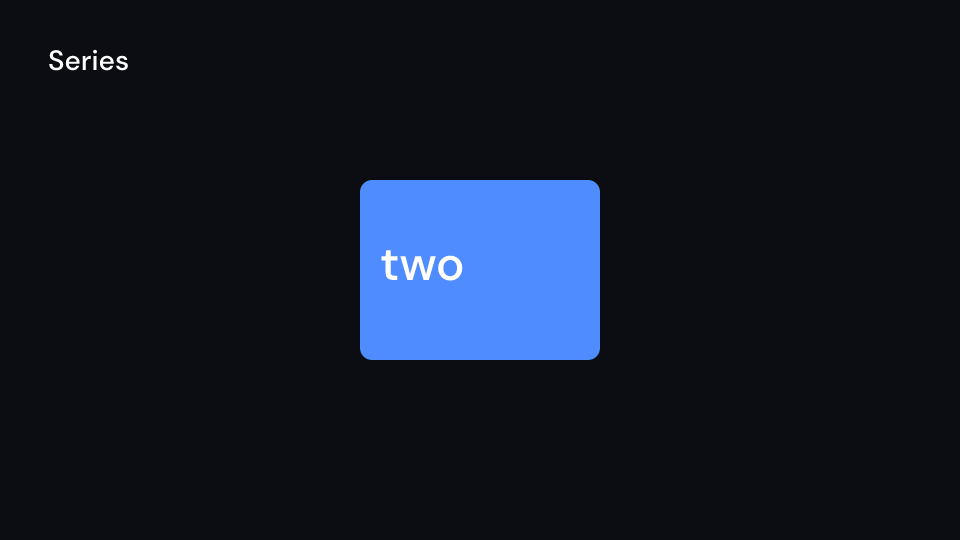Series demo, first frame
