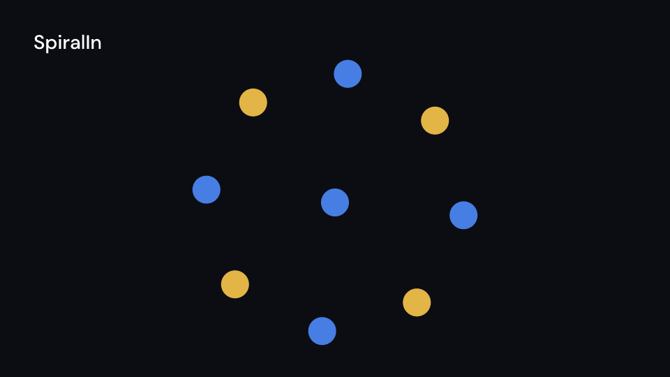 SpiralIn demo, first frame